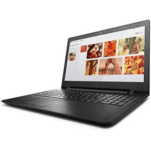 LENOVO IDEAPAD 110-15IBR WINDOWS 11 LAPTOP INTEL CELERON 4GB RAM 128GB SSD 15.6" HD WEBCAM, BT, WIFI, OPTICAL DRIVE - VERY GOOD - REFURBISHED
