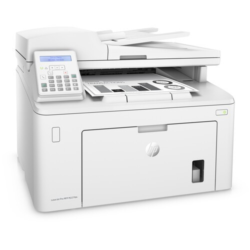 HP LASERJET PRO M227FDN MONO MFP PRINTER COPIER SCAN FAX DUPLEX NETWORK 30PPM   -   GOOD - REFURBISHED