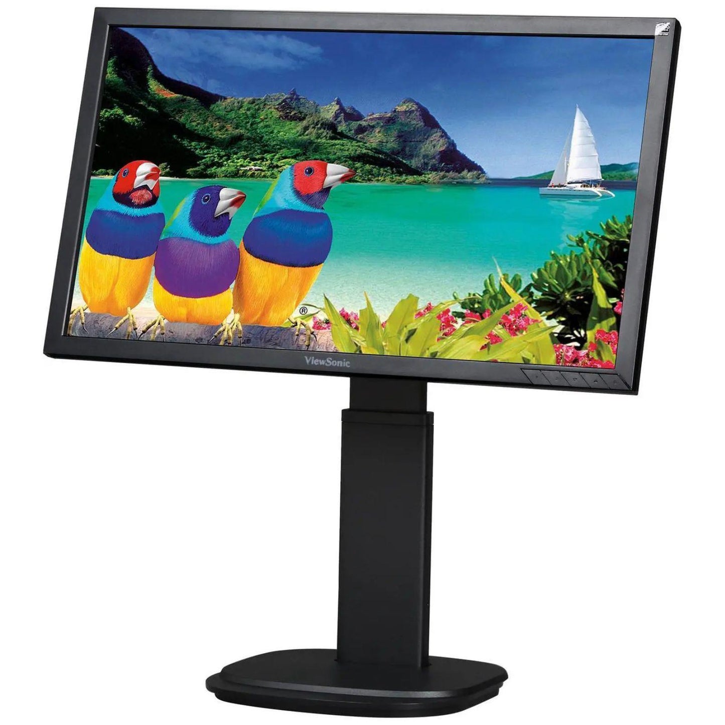 VIEWSONIC VG2239M 22" FHD 1920X1080 LED MONITOR DP DVI VGA PORT / WITHOUT STAND MONITOR FOR HOME & OFFICE USE    -  GOOD REFURBISHED