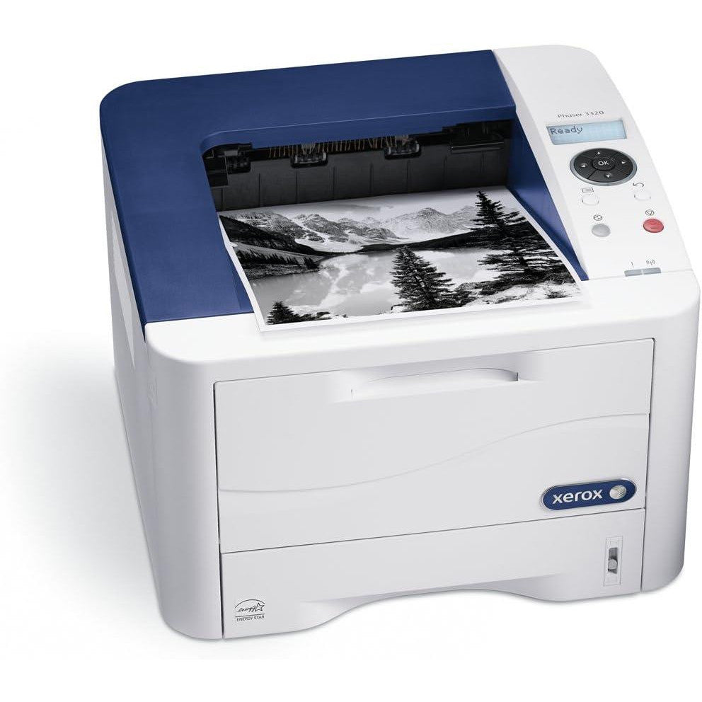 XEROX PHASER 3320 MONOCHROME LASER PRINTER 1200×1200 DPI ETHERNET, USB