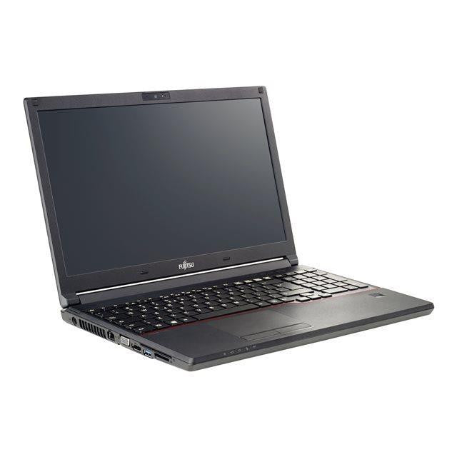 FUJITSU LIFEBOOK E554 15.6" WINDOWS 11 LAPTOP INTEL I5 8GB RAM 128GB SSD HD WEBCAM, BT, WIFI, OPTICAL DRIVE  - VERY GOOD – REFURBISHED