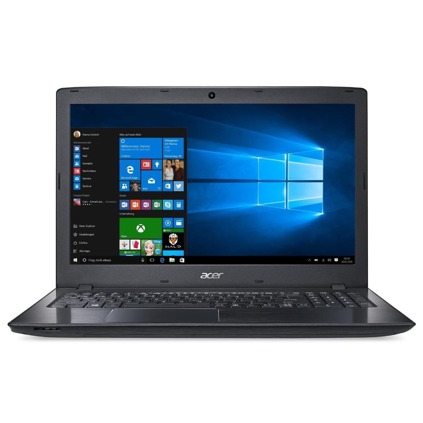 Acer TravelMate P259-G2-M Windows 11 Laptop Intel Core i5 8GB RAM 128GB SSD 15" HD Webcam DVD WiFi BT  - Very Good Refurbished