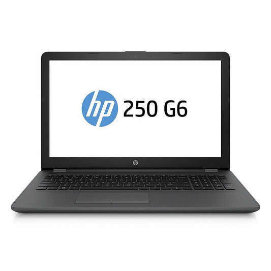 HP NOTEBOOK 250 G6 WINDOWS 11 LAPTOP INTEL I3 128GB SSD 15.6" HD WEBCAM BT DVD - VERY GOOD REFURBISHED