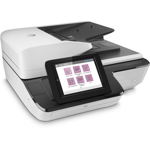 HP SCANJET ENTERPRISE FLOW N9120 FLATBED ADF 600 DPI 120PPM 200-SHEET ADF USB SCANNER   -   GOOD - REFURBISHED