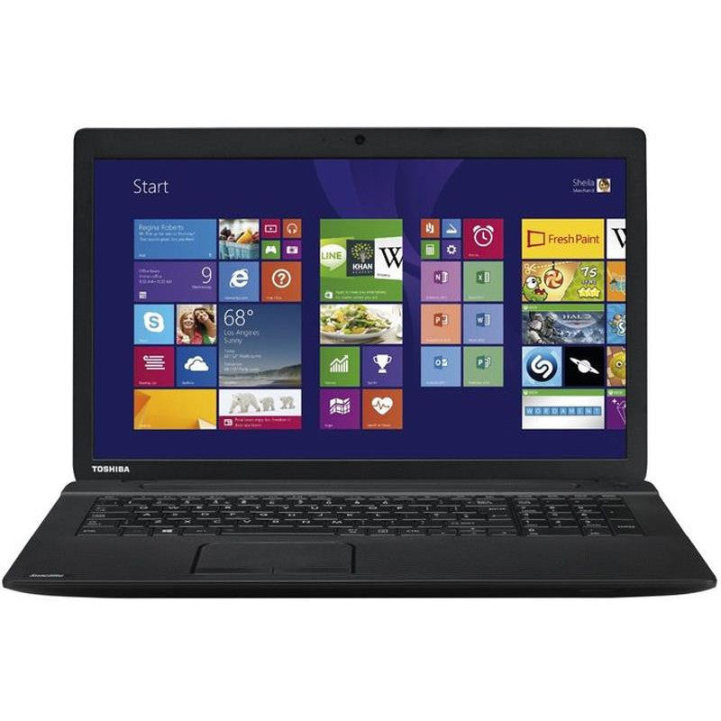 Toshiba Satellite Pro C70-B Windows 11 Laptop Intel i3 8GB RAM 128GB SSD 17" HD Webcam DVD  WiFi BT - Very Good Refurbished