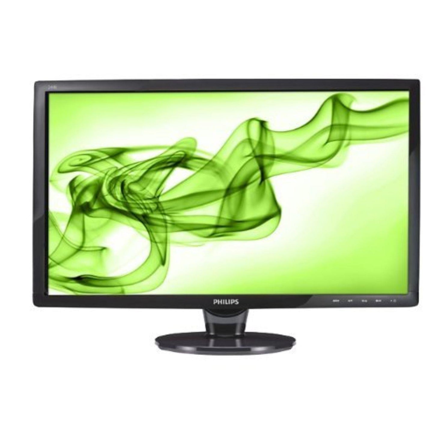 PHILIPS 244E1 24" FHD 1920X1080 LED MONITOR HDMI DVI VGA PORT / WITHOUT STAND MONITOR FOR HOME & OFFICE USE    -  GOOD REFURBISHED