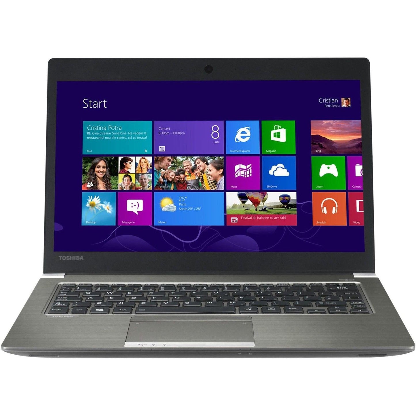 TOSHIBA PORTEGE Z30-C WINDOWS 11 LAPTOP INTEL I5 8GB RAM 128GB SSD 13.3" FHD WEBCAM BT TOUCHSCREEN - VERY GOOD REFURBISHED