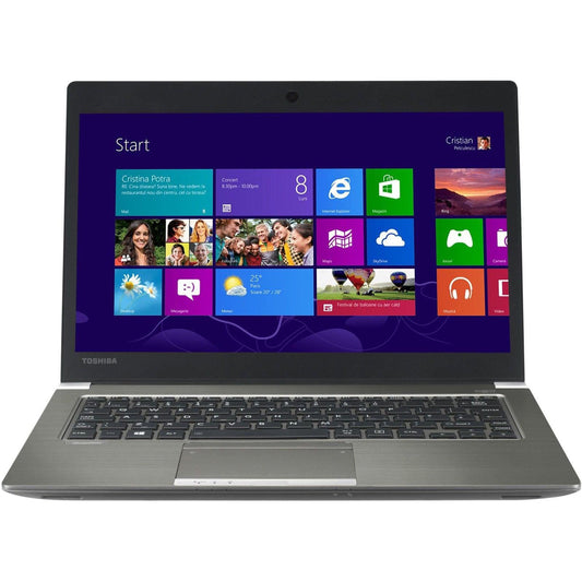 TOSHIBA PORTEGE Z30-C WINDOWS 11 LAPTOP INTEL I5 8GB RAM 128GB SSD 13.3" FHD WEBCAM BT TOUCHSCREEN - VERY GOOD REFURBISHED