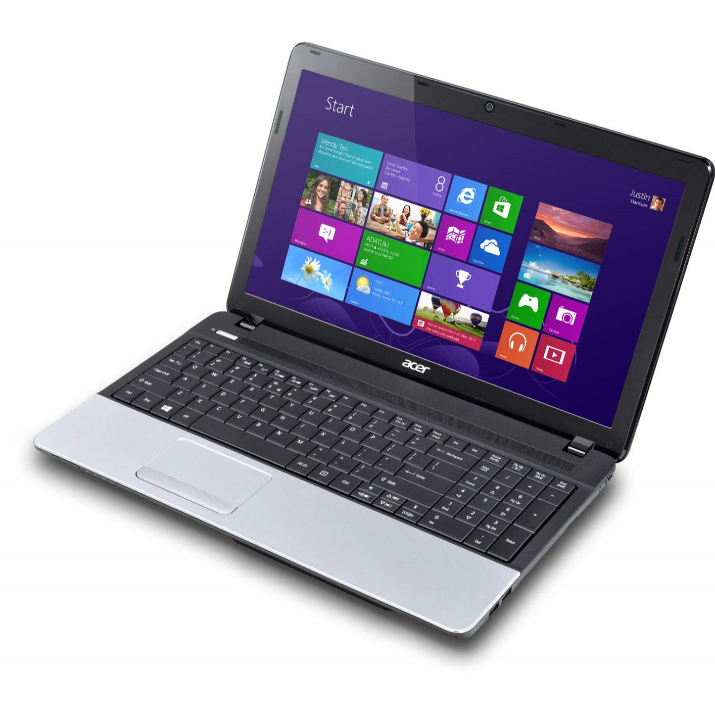 Acer P253 Windows 11 Laptop Intel I3 8GB RAM 500GB Storage 15" HD Webcam BT DVD - Very Good – Refurbished