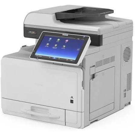 Ricoh MP C307SPF Color Laser Printer Duplex Print 1200x1200 DPI Ethernet USB  -  Good Refurbished