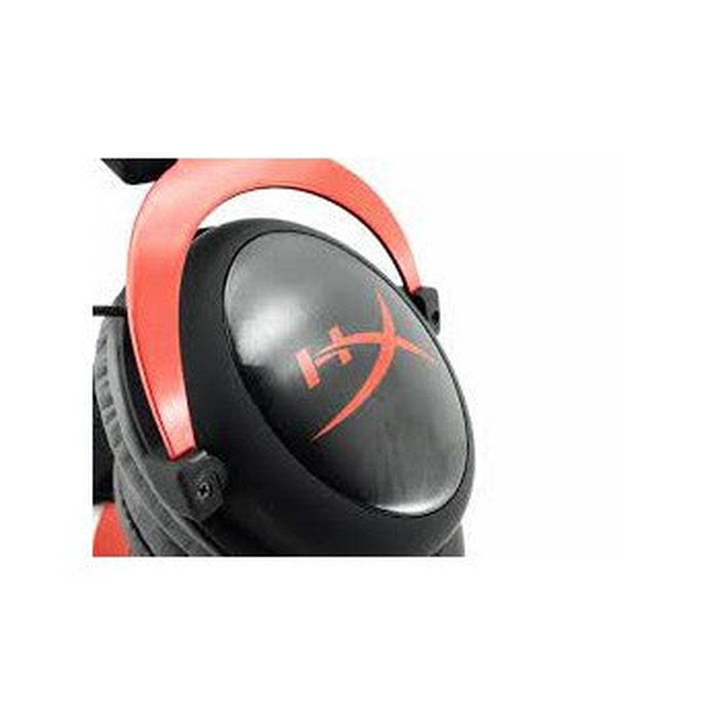 HyperX Cloud II Gaming Headset 7.1 Red Black 3.5mm Wired + Mic for Xbox PS5 PS4