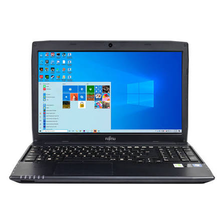 Fujitsu Lifebook A544 15" Windows 11 Laptop Intel I3 8GB RAM 500GB Storage HD Webcam, BT, Wifi, Optical Drive - Very Good – Refurbished
