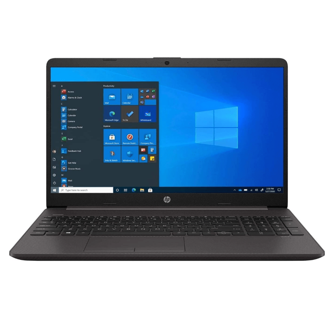 HP Notebook 250 G7 Windows 11 Laptop Intel Celeron 128GB SSD 15" FHD Webcam - Good - Refurbished