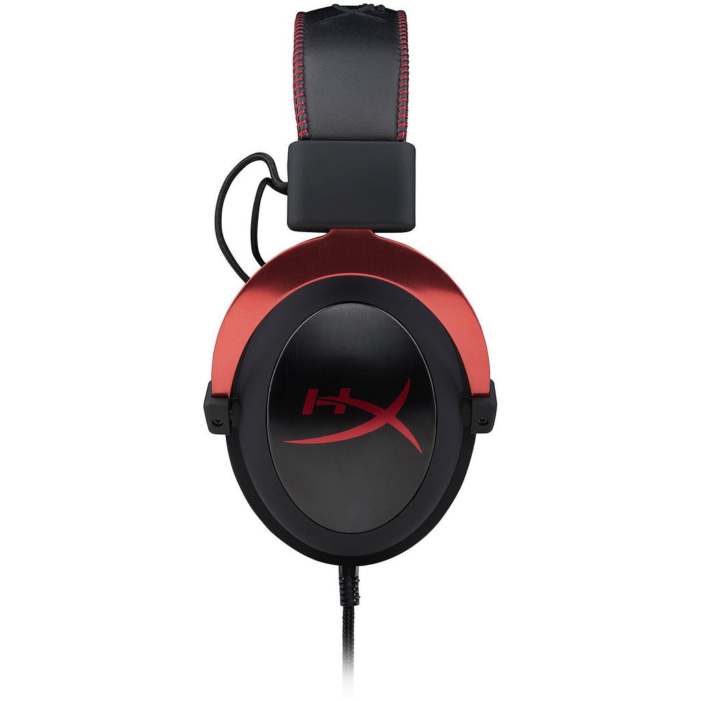 HyperX Cloud II Gaming Headset 7.1 Red Black 3.5mm Wired + Mic for Xbox PS5 PS4
