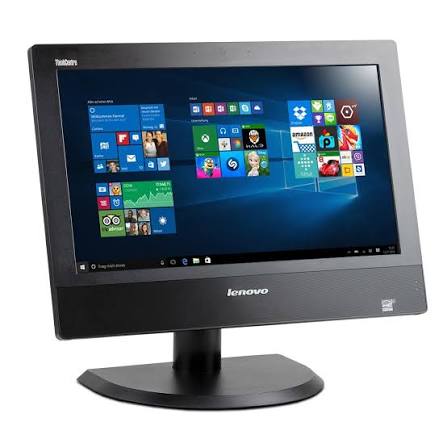 Lenovo Thinkcentre M73Z Windows 11 Pc Intel Core I3 All in One 20" HD 8GB RAM 128GB SSD USB, VGA Port – Good – Refurbished
