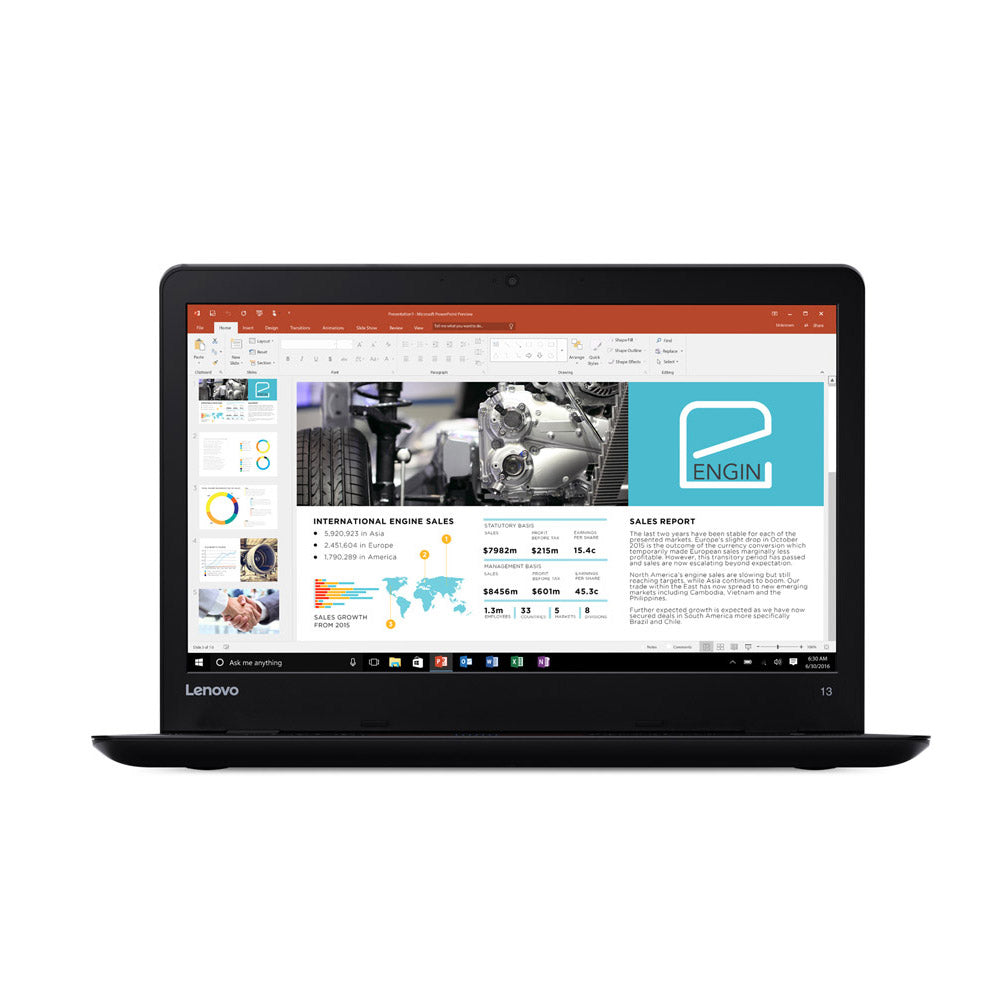 Lenovo Thinkpad 13 Gen 2 Windows 11 Laptop Intel I5 8GB RAM 128GB SSD 13" HD Webcam, BT, Wifi - Very Good - Refurbished