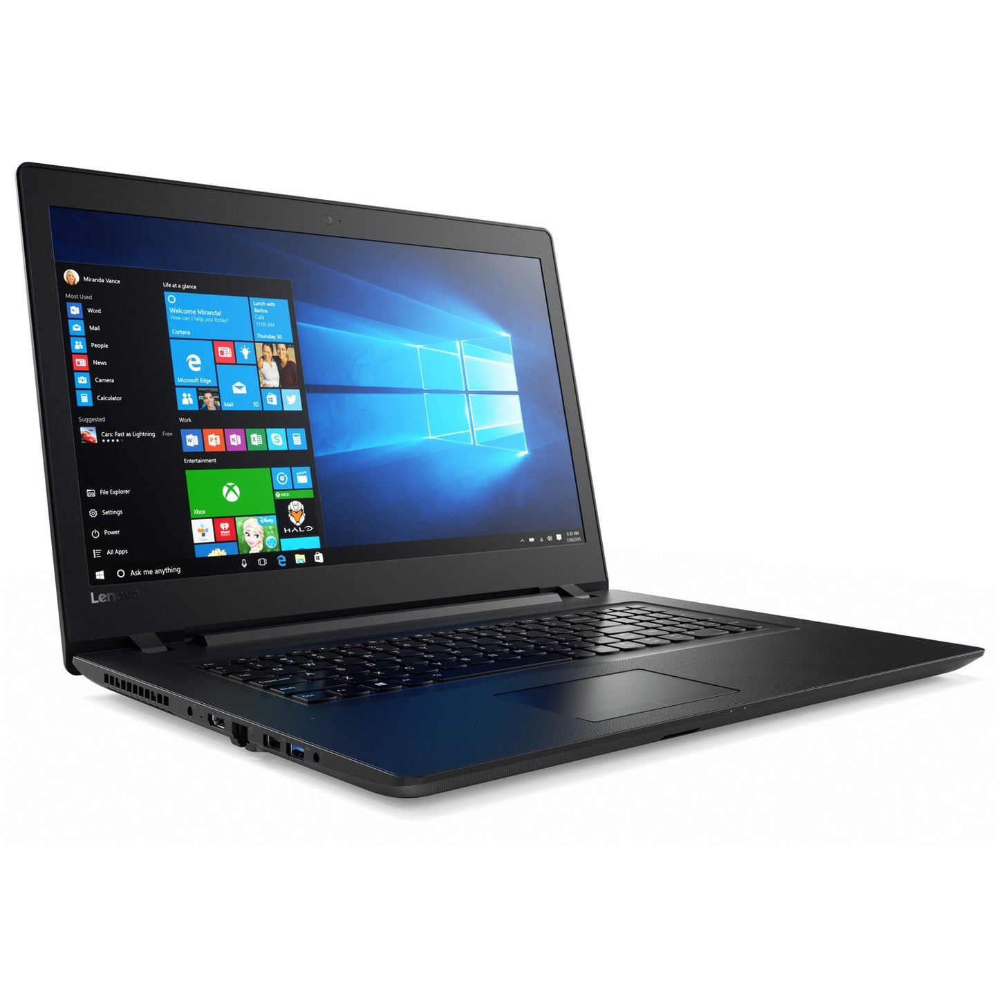 Lenovo V110-15ISK Windows 11 Laptop Intel I5 128GB SSD 15" HD Webcam, Optical Drive, Bt, Wifi - Very Good - Refurbished