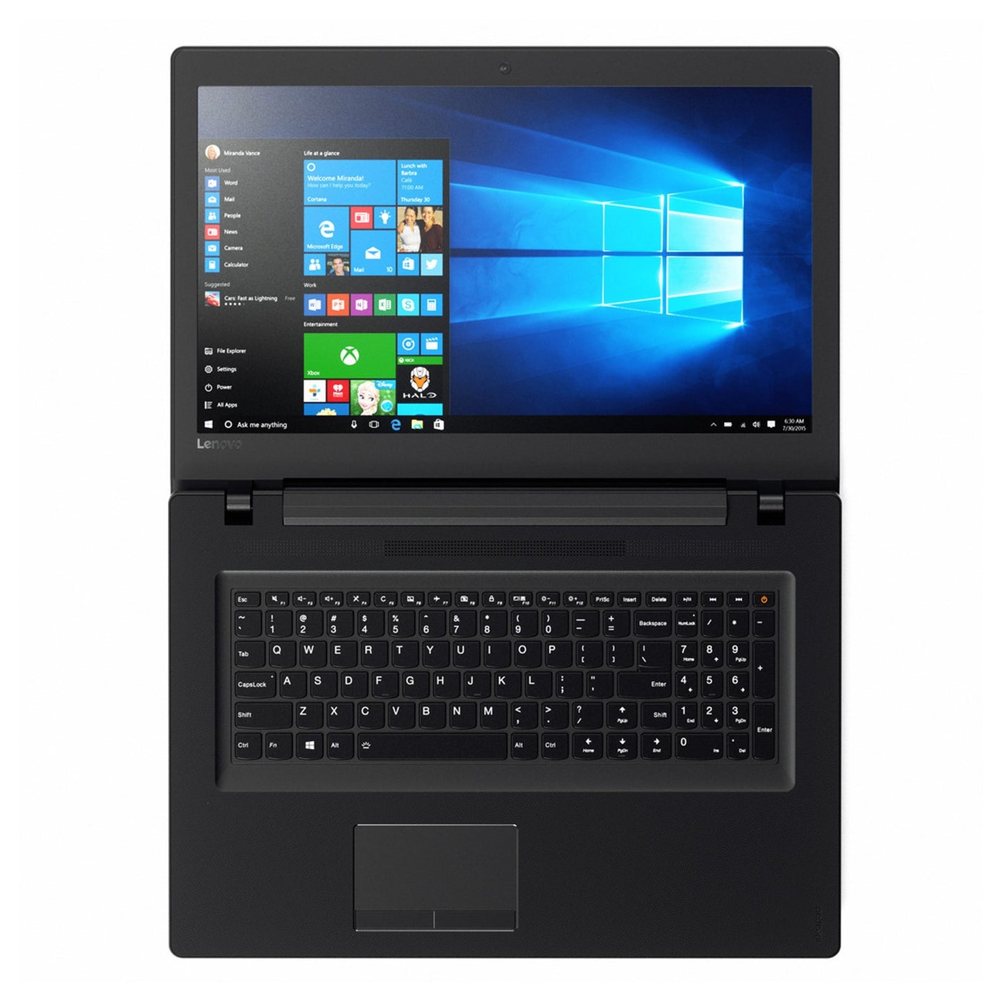 Lenovo V110-15ISK Windows 11 Laptop Intel I5 128GB SSD 15" HD Webcam, Optical Drive, Bt, Wifi - Very Good - Refurbished