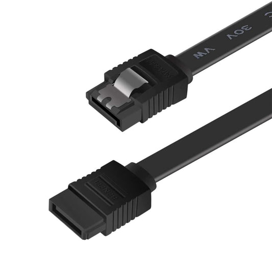45cm SATA III Cable Lead Hard Drive Data  Black HIGH QUALITY
