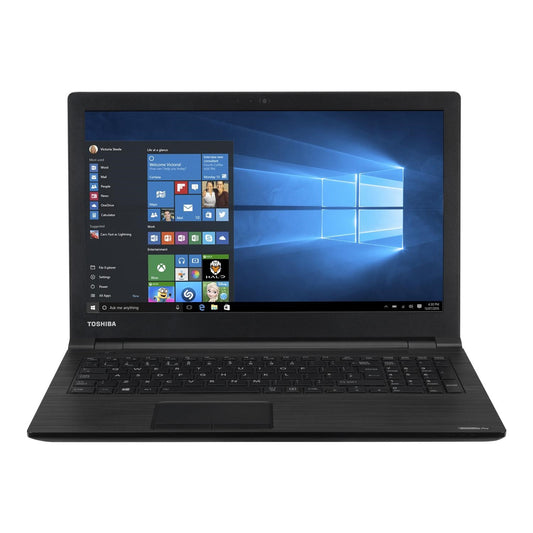 Toshiba Satellite Pro R50-C-17Z Windows 11 Laptop Intel I5 8GB RAM 128GB SSD 15" HD Webcam, DVD - Good - Refurbished