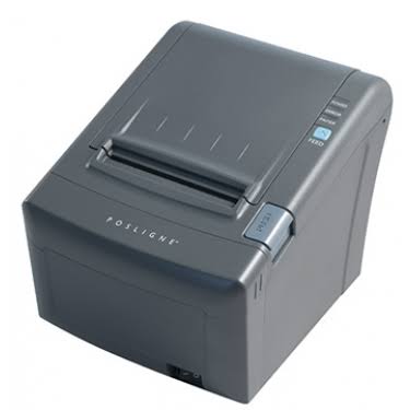 Posligne TRP100-III Receipt Printer Thermal Direct Serial USB Black 203DPI  - Good Refurbished