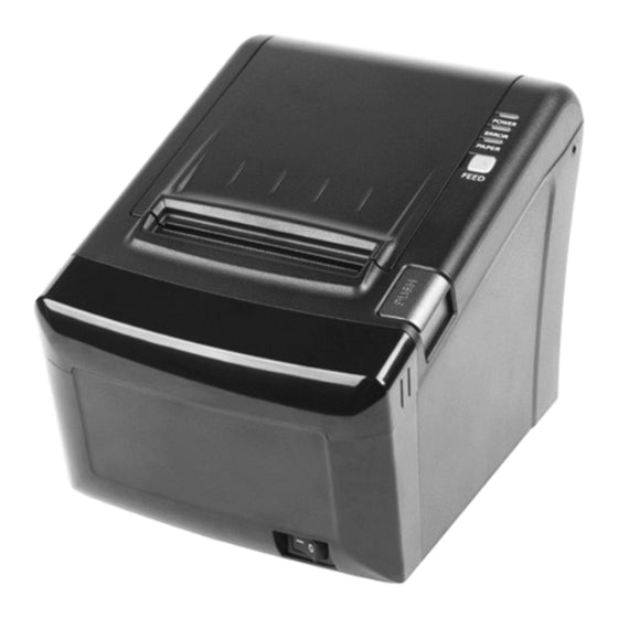Posligne TRP100-III Receipt Printer Thermal Direct Serial USB Black 203DPI  - Good Refurbished