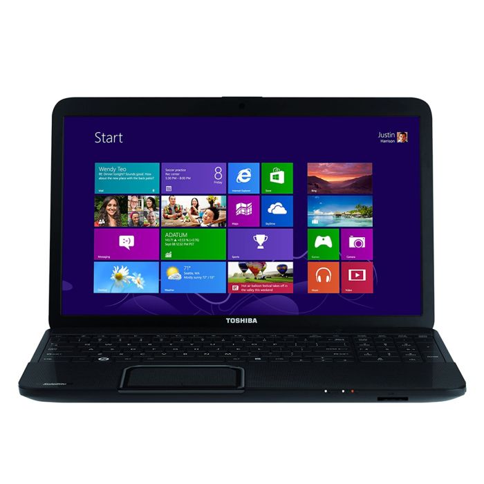 Toshiba Satellite Pro C850-1K4 Windows 11 Laptop Intel I3 8GB RAM 500GB Storage 15" HD Webcam BT DVD - Very Good Refurbished