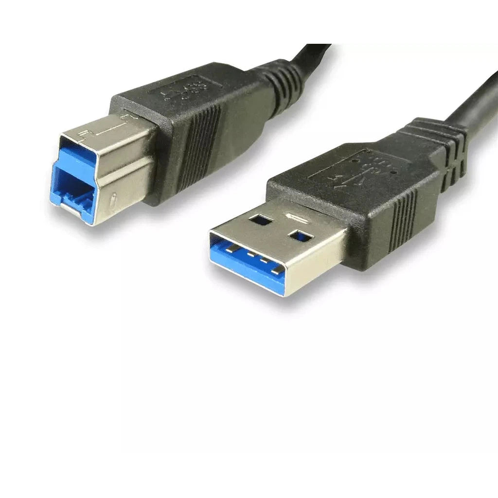 Premium New USB 3.0 USB Type A to USB Type B Male Black Printer Cable Lead 1.8M