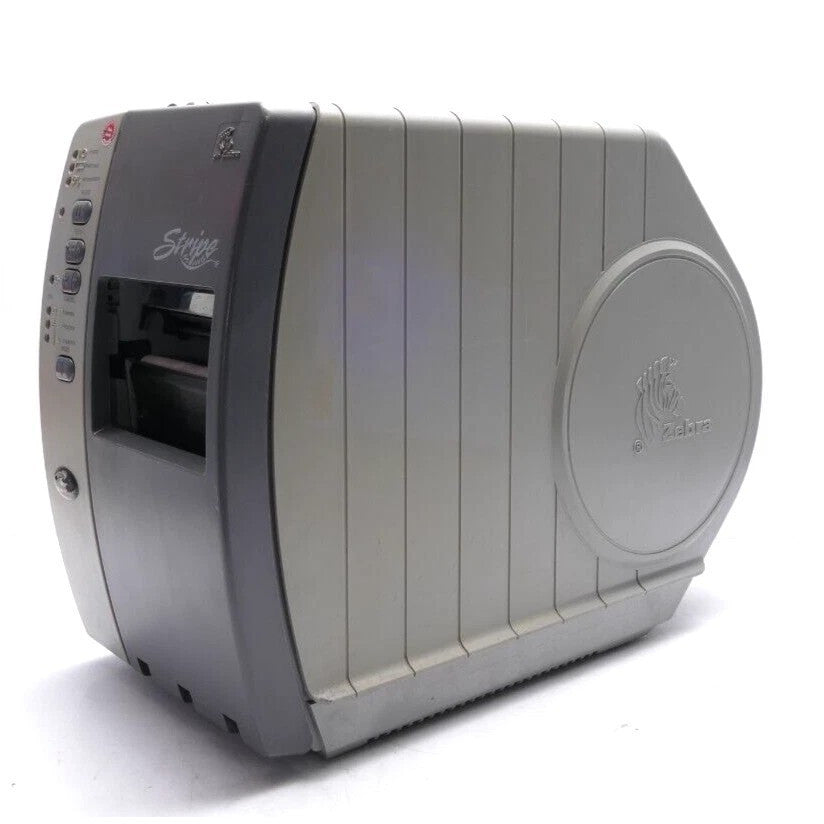 ZEBRA S600 INDUSTRIAL USB SERIAL PARALLEL 203DPI FAST THERMAL LABEL PRINTER   -   GOOD - REFURBISHED