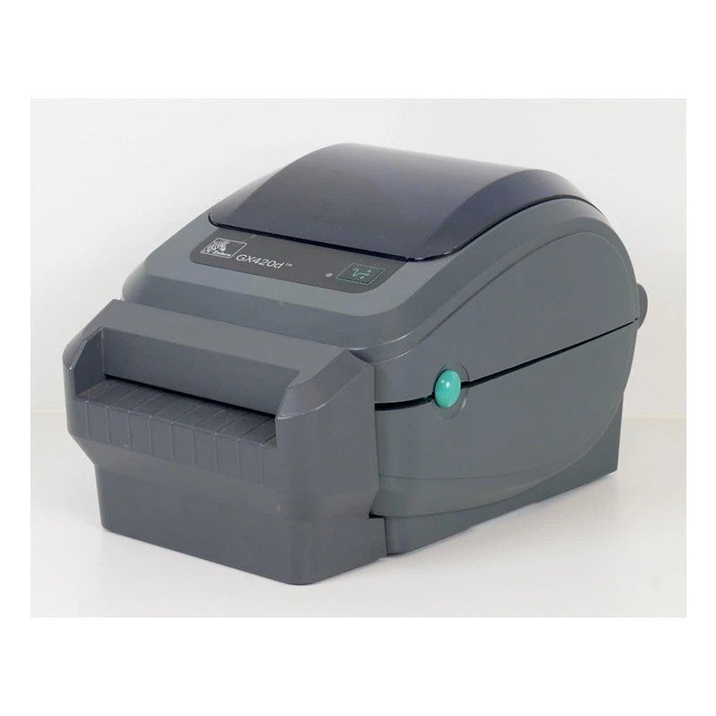 ZEBRA GK420D USB DIRECT THERMAL DESKTOP 4X6 BATCH LABEL PRINTER WITH CUTTER - GOOD - REFURBISHED