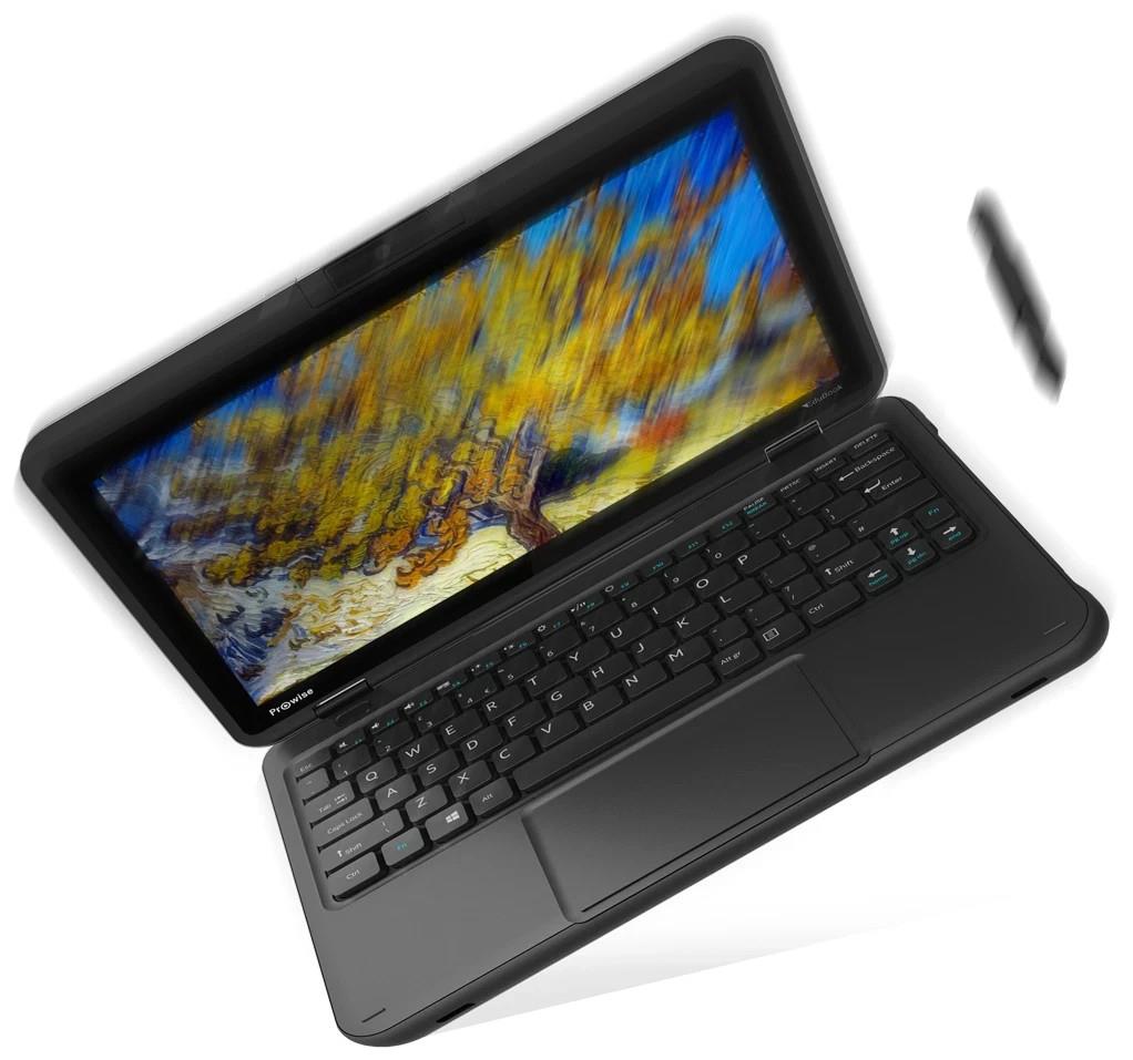 EDUBOOK 360 TOUCHSCREEN WINDOWS 11 LAPTOP 2 IN 1 TABLET LAPTOP INTEL CELERON 64GB SSD