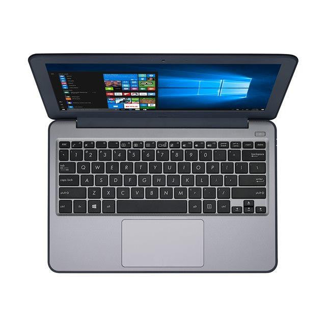 Asus VivoBook E201NA Windows 11 Laptop Intel Celeron N3350 64GB SSD 11" HD Webcam WiFi Bluetooth Colour Blue - Very Good - Refurbished