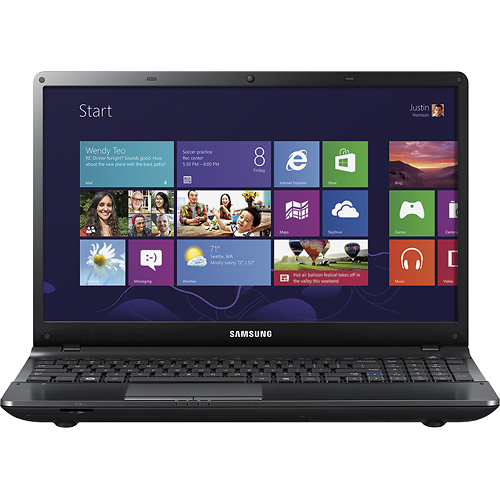 Samsung 300E4C Windows 11 Laptop Intel i3 8GB RAM 500GB Storage 14" HD Webcam DVD BT WiFi - Very Good - Refurbished