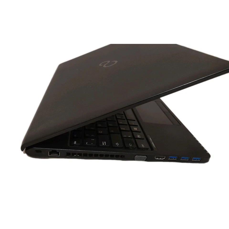 FUJITSU LIFEBOOK A359 WINDOWS 11 LAPTOP INTEL I3 8GB RAM 128GB SSD 15.6" FHD WEBCAM, OPTICAL DRIVE, BT, WIFI - VERY GOOD - REFURBISHED