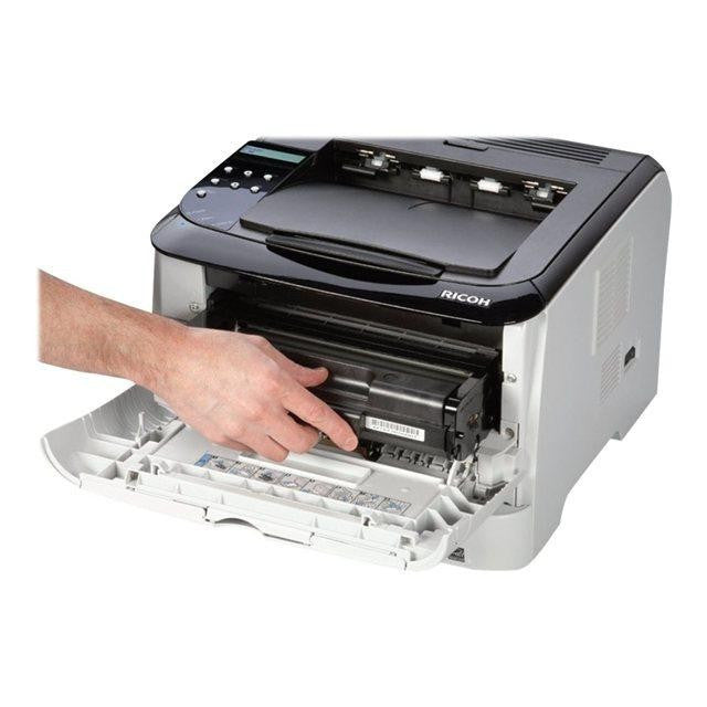 RICOH AFICIO SP3500N A4 MONOCHROME NETWORK FAST 30PPM B&W OFFICE LASER PRINTER  - GOOD - REFURBISHED