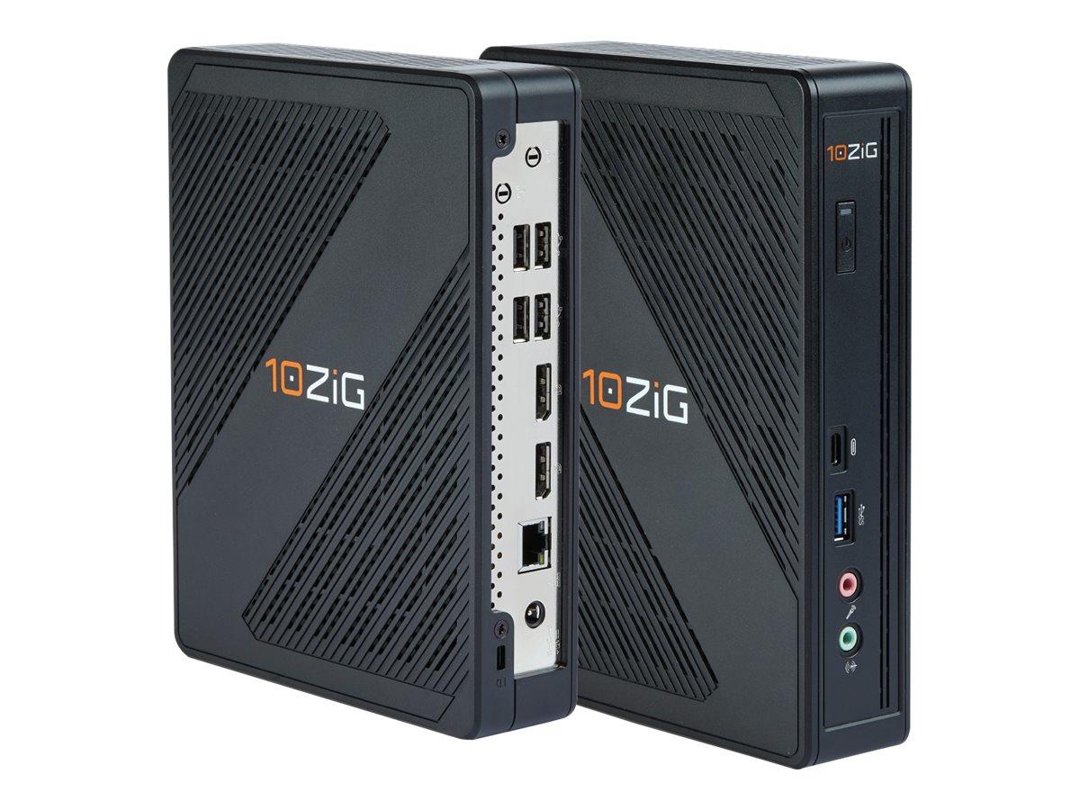 10Zig 6148v Tiny PC Windows 11 AMD Ryzen V1202B 8GB RAM 128GB SSD + 8GB(On-Board) 4x DisplayPort USB C USB 3.0 -  Good Refurbished