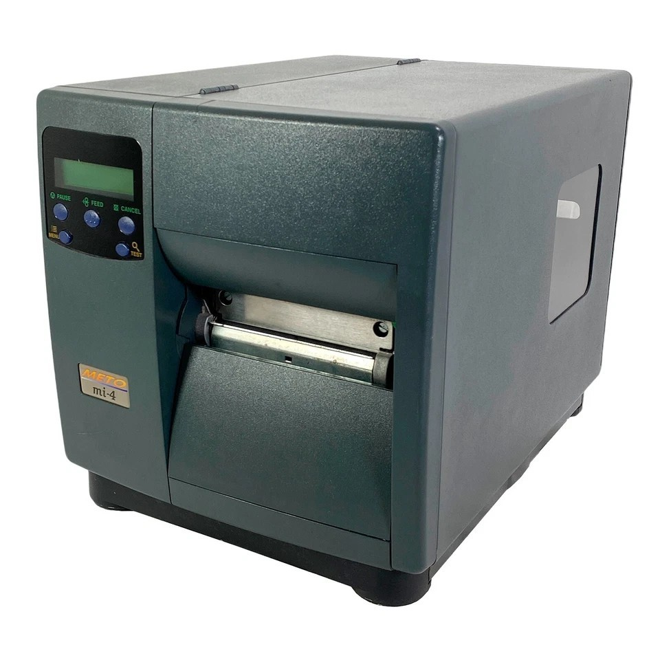METO MI-4208 TD INDUSTRIAL LABEL PRINTER 8 IPS 203 DPI USB SERIAL PARALLEL     -    USED