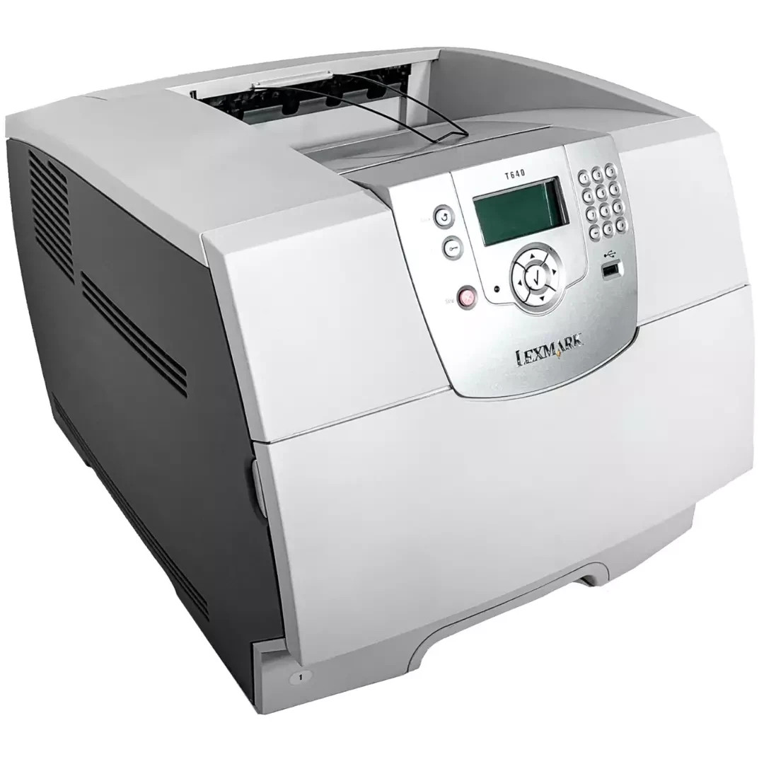 LEXMARK T640N NETWORK USB FAST 33PPM DESKTOP 1200 DPI A4 MONO LASER PRINTER - NO TONER   -  USED