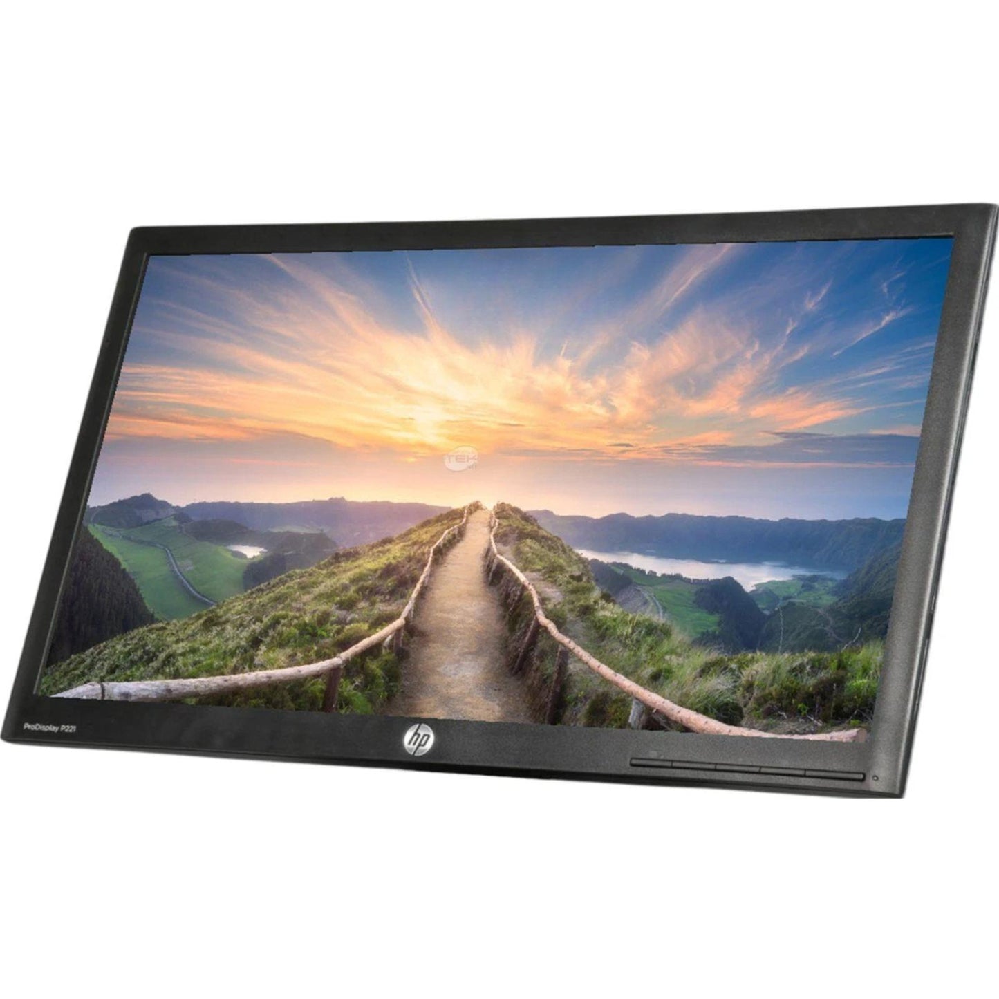 HP P221 21.5" FHD 1920X1080 LED MONITOR DISPLAY PORT VGA / WITHOUT STAND MONITOR FOR HOME & OFFICE USE   -   GOOD REFURBISHED