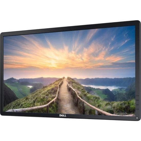 DELL E2414HT 24" FHD 1920X1080 LED COMPACT MONITOR HDMI VGA PORT / WITHOUT STAND  -  GOOD  REFURBISHED