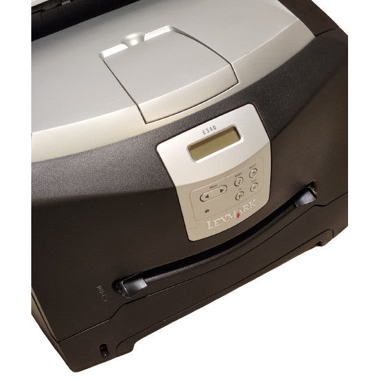 LEXMARK E340 MONO LASER PRINTER A4 USB PARALLEL PRINTER - NO TONER & DRUM   -  USED