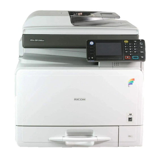 Ricoh MP C305SPF Fast Duplex Network 1200 DPI USB Ethernet A4 Color Workgroup Laser Printer Copier  -  Very Good  Refurbished