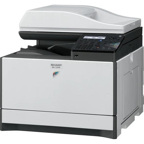 SHARP MX-C300W DUPLEX WIRELESS MULTIFUNCTION FAST 30PPM A4 COLOR LASER PRINTER    -   GOOD - REFURBISHED