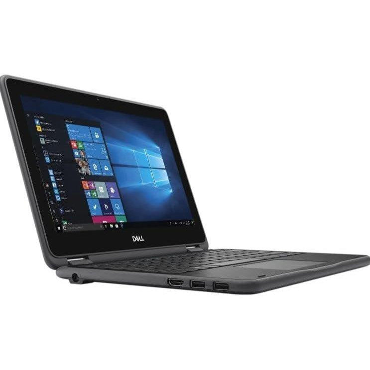 Dell Latitude 3190 Windows 11 2 in 1 Laptop Intel Pentium Silver 8GB RAM 128GB SSD 11" HD Webcam BT, WiFi - Very Good - Refurbished