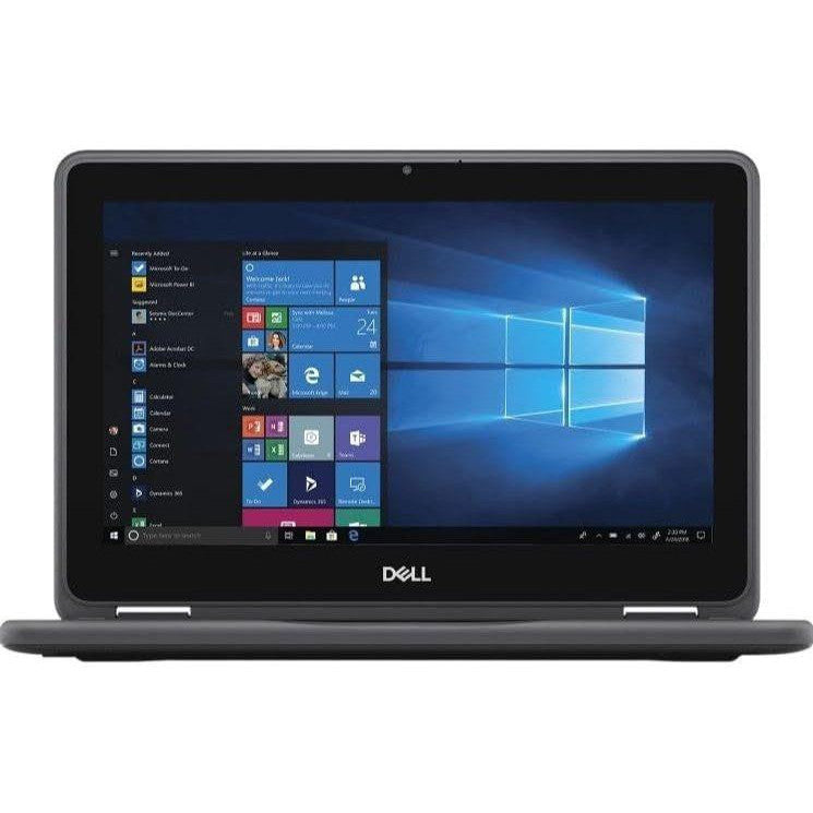 Dell Latitude 3190 Windows 11 2 in 1 Laptop Intel Pentium Silver 8GB RAM 128GB SSD 11" HD Webcam BT, WiFi - Very Good - Refurbished