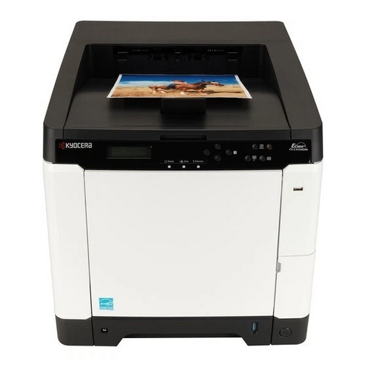 KYOCERA FS-C5250DN DUPLEX NETWORK WORKGROUP 9600DPI FAST A4 COLOR LASER PRINTER   -     GOOD - REFURBISHED