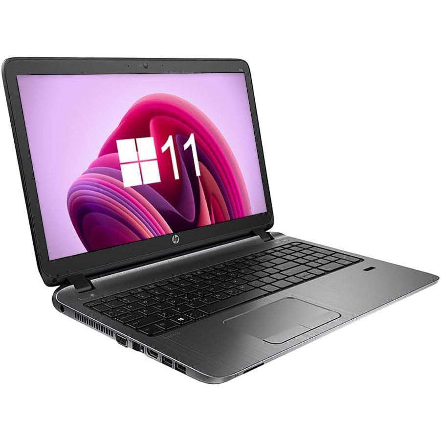 HP ProBook 450 G2 Windows 11 Laptop Intel i3 500GB Storage 15" HD Touchscreen DVD Webcam WiFi BT - Very Good Refurbished