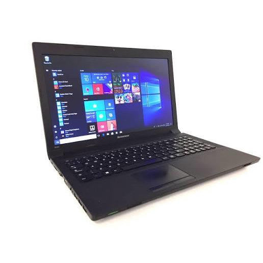 Lenovo B590 Windows 11 Laptop Intel i3 8GB RAM 128GB SSD 15" HD Webcam DVD WiFi BT - Good Refurbished