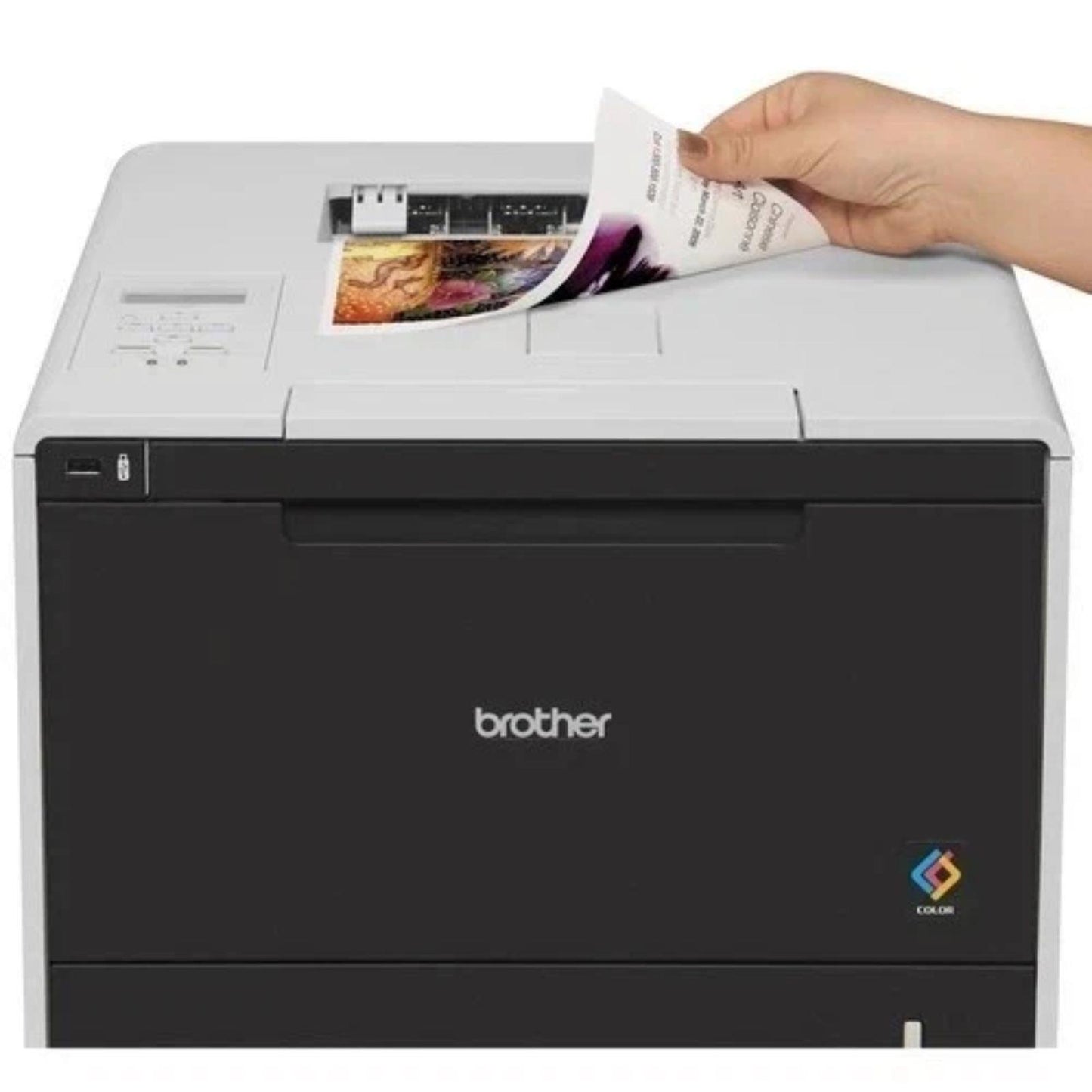 BROTHER HL-L8250CDN DUPLEX NETWORK 30 PPM USB LED A4 COLOR LASER PRINTER HLL8250CDNZU1  -  GOOD - REFURBISHED