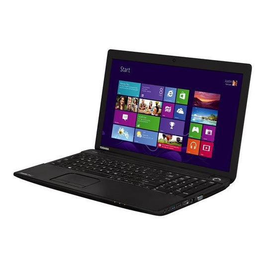 TOSHIBA SATELLITE PRO C50-B WINDOWS 11 LAPTOP INTEL PENTIUM 8GB RAM 500GB HDD 15.6" HD WEBCAM BT DVD - GOOD REFURBISHED